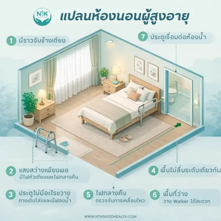 แปลน ห้องนอนผู้สูงอายุ