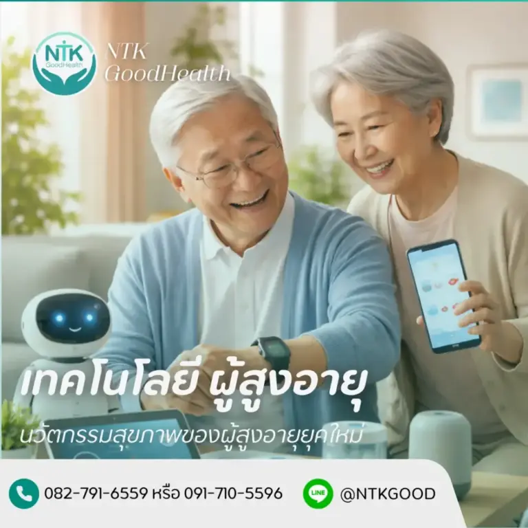 เทคโนโลยีในผู้สูงอายุ