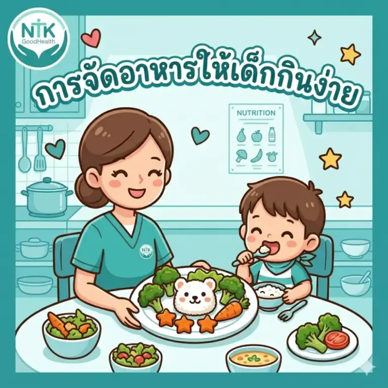 การจัดอาหารให้เด็กกินง่าย