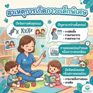 สาเหตุการเกิดภาวะเด็กพิเศษ