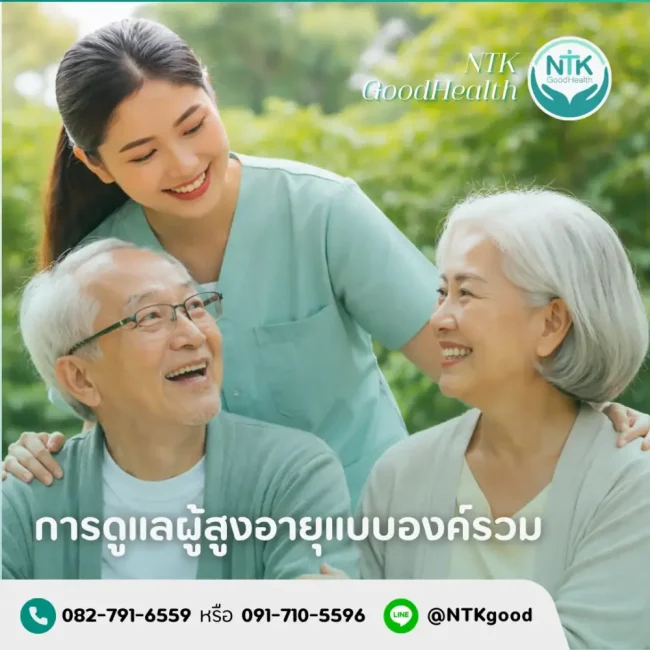 การดูแลผู้สูงอายุแบบองค์รวม