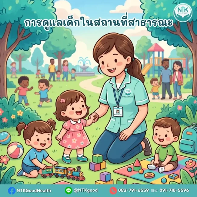 การดูแลเด็กในสถานที่สาธารณะ