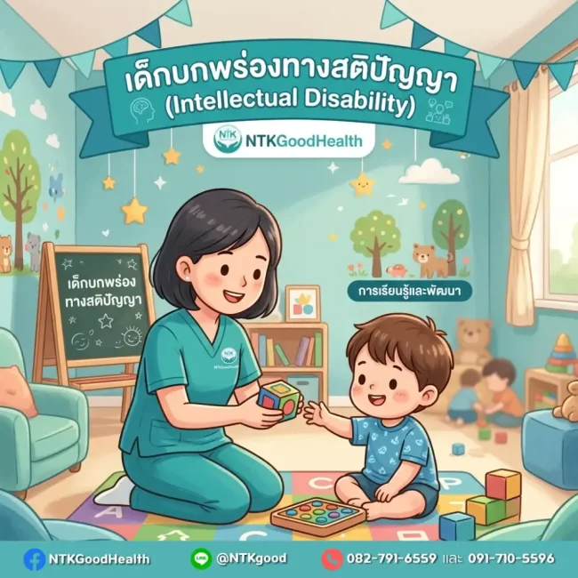 เด็กบกพร่องทางสติปัญญา