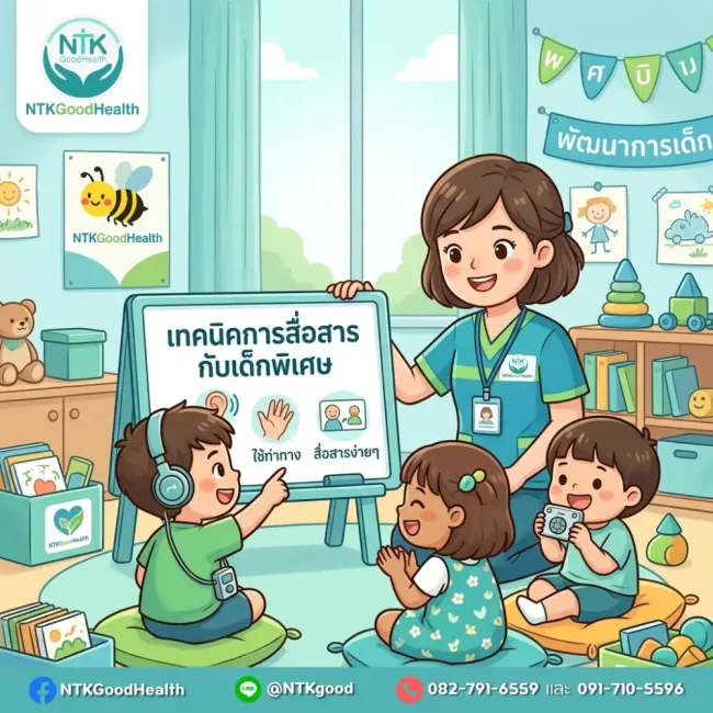 เทคนิคการสื่อสารกับเด็กพิเศษ