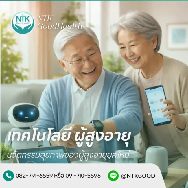 เทคโนโลยีในผู้สูงอายุ